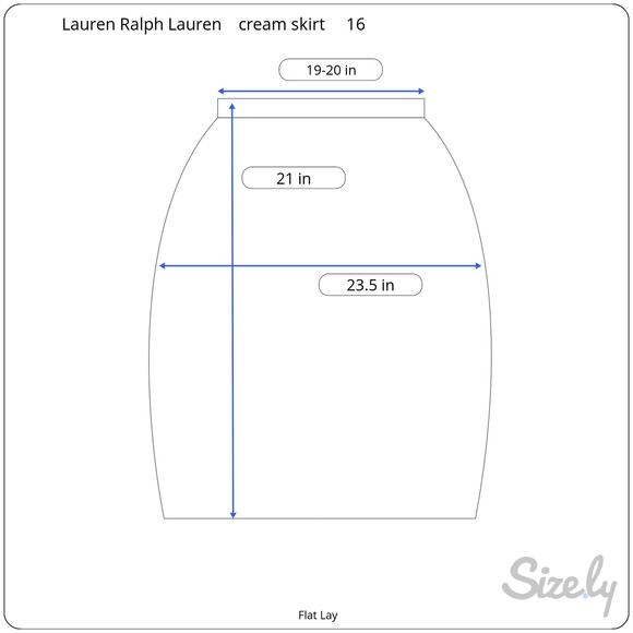 Vintage 80's Lauren Ralph Lauren Cream Sailor Button Front Panel Mini Skirt - Picture 9 of 9